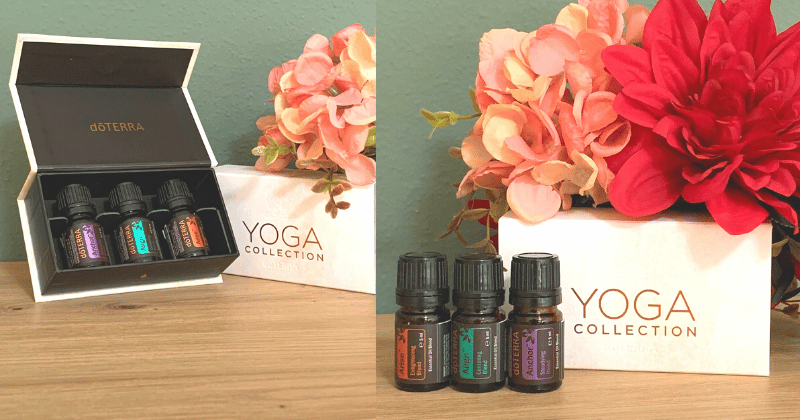 aceites esenciales para practicar yoga, mezcla iluminadora, mezcla afianzadora y mezcla centradora. Regalos de Navidad con aceites esenciales doTERRA.